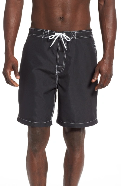 Trunks Surf & Swim Co. Swami Swim Trunks In Black