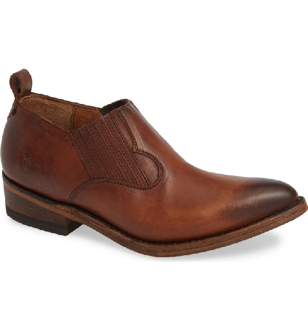 frye billy shootie cognac
