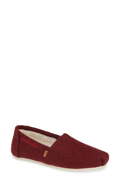 Toms Classic - Alpargata Slip-on In Burnt Henna Fabric