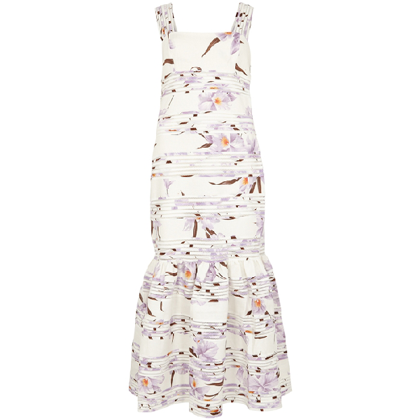 zimmermann corsage linear dress