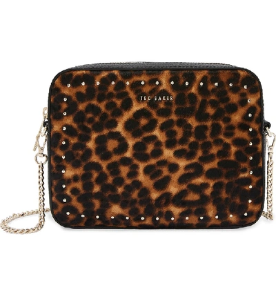 Ted Baker Savanna Leather Crossbody Bag Black ModeSens