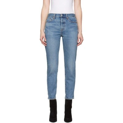 Levi's Levis Indigo Wedgie Icon Fit Jeans In These Dream