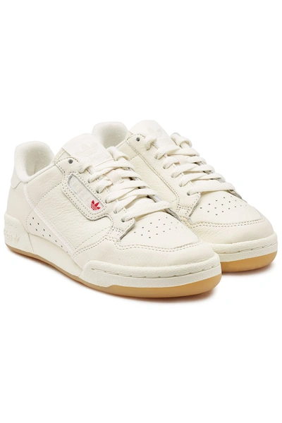 Adidas Originals Continental 80 Leather Sneakers In White | ModeSens