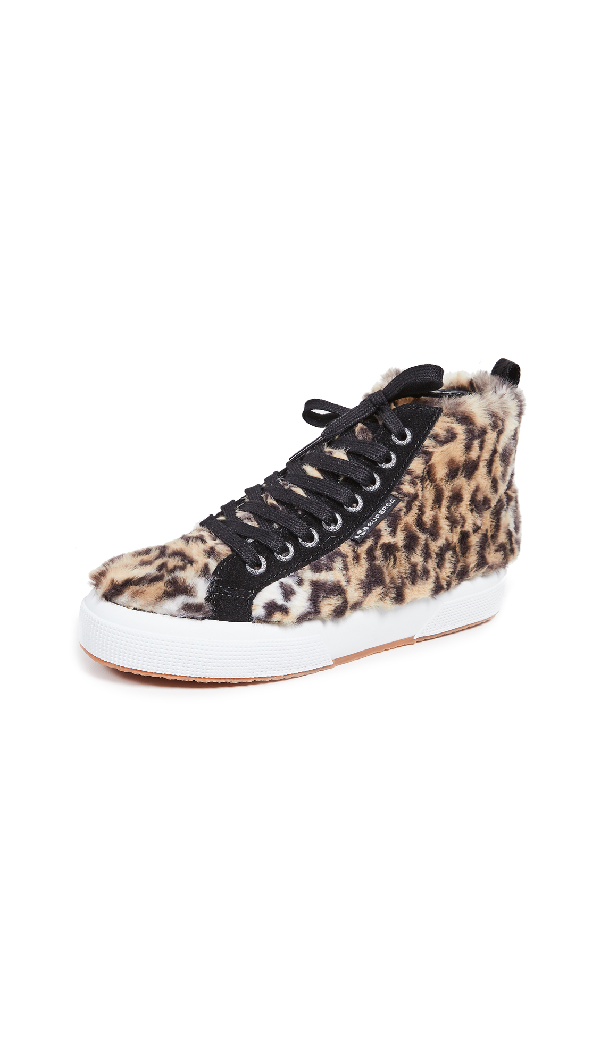 superga leopard high tops