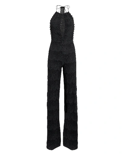 Nightcap Clothing Belle Lace Cut-out Jumpsuit