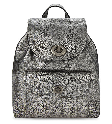 coach mini turnlock rucksack
