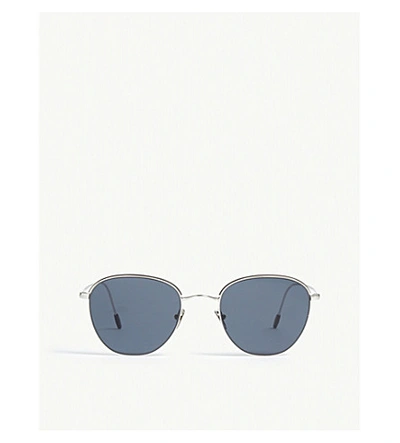 Giorgio Armani Mens Silver Ar6048 Square-frame Sunglasses In Multi