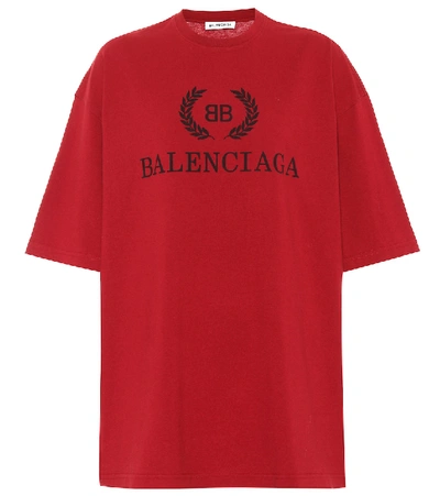 Balenciaga Women's Logo-Print Cotton T-Shirt
