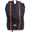 Herschel Supply Co Little America - Mid Volume Backpack - Blue In Peacoat/ Tan