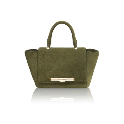 Amanda Wakeley Mini Newman Khaki Bag