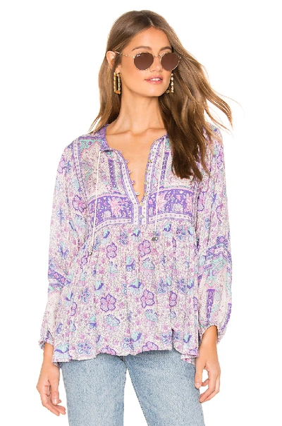 Spell & The Gypsy Collective Poinciana Blouse In Lilac
