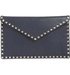 Valentino Garavani Large Rockstud Leather Pouch - Black