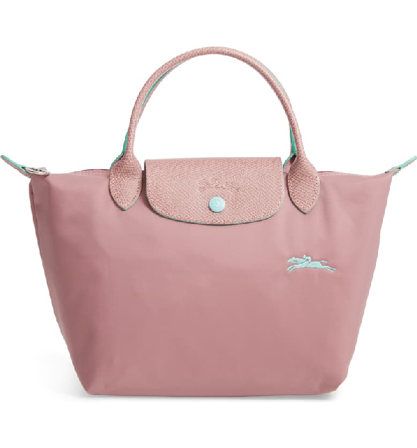 longchamp le pliage small pink
