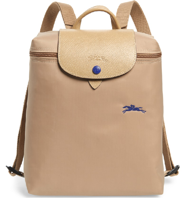 Longchamp Le Pliage Club Backpack - Beige | ModeSens