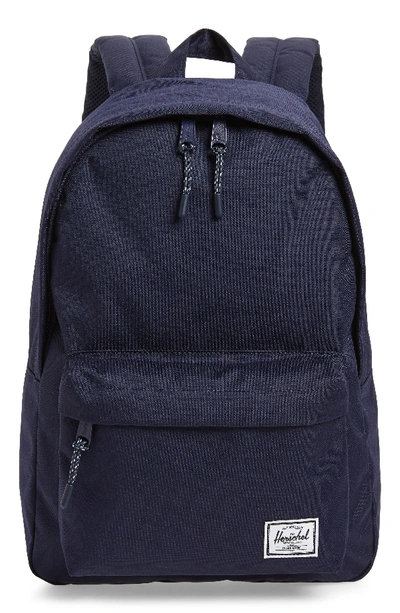 Herschel Supply Co Classic Mid Volume Backpack - Blue In Peacoat