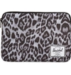 Herschel Supply Co Anchor 13-inch Macbook Sleeve - Black In Snow Leopard