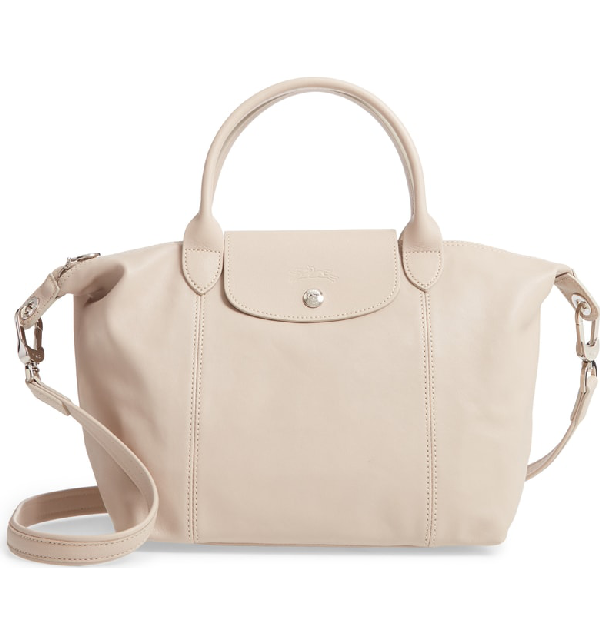 Longchamp Le Pliage Cuir Small Leather Handbag Bloomingdales