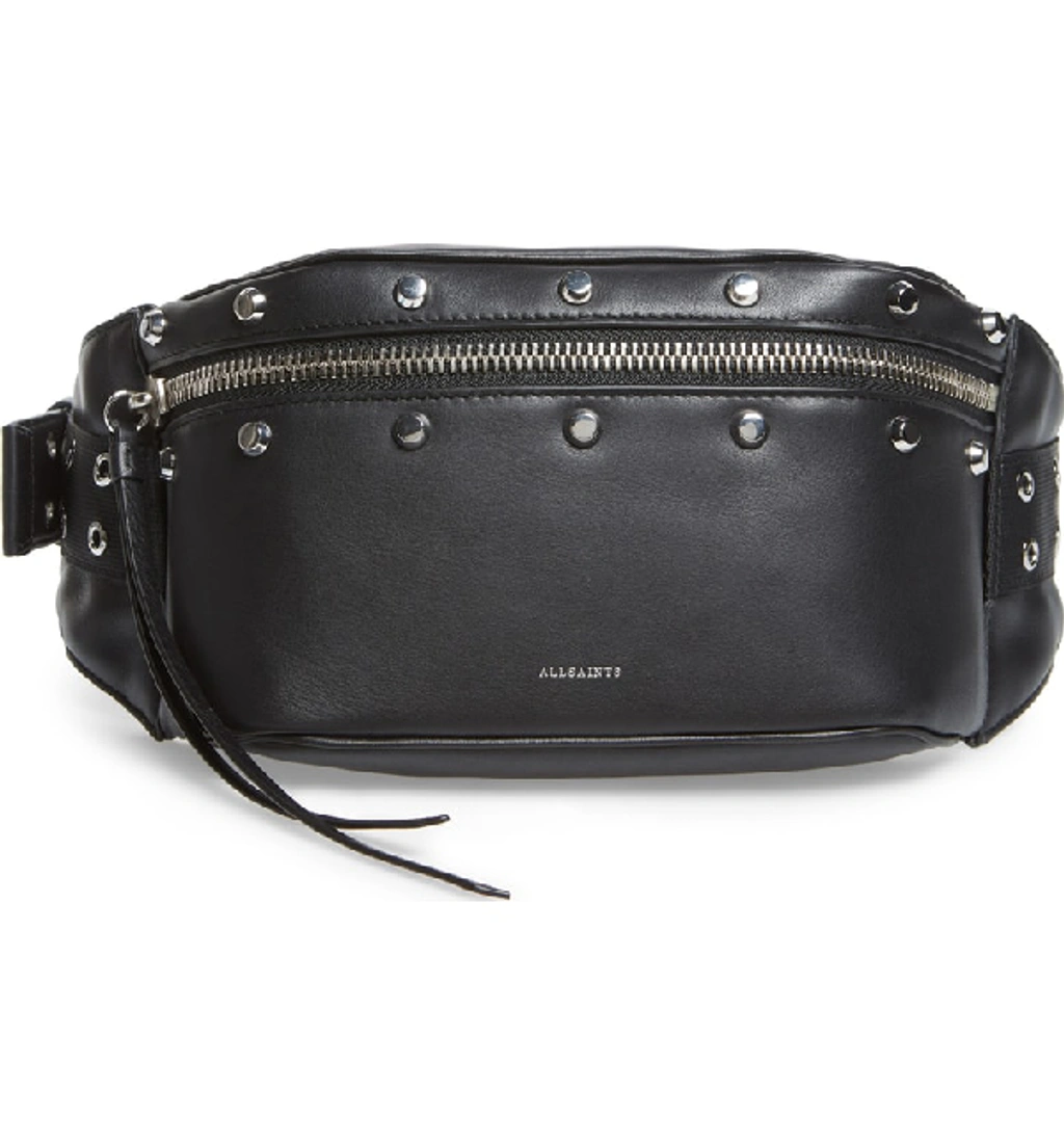 allsaints sid studded leather backpack Ro Rox Punk Goth PU Laptop making it a great option for the office or a weekend trip. Sid Studded Leather Convertible Belt