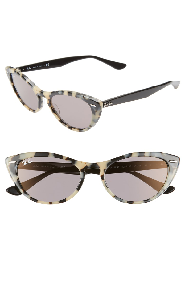 ray ban nina beige havana