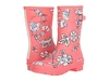 Joules Mid Molly Welly, Red Indienne Floral Rubber