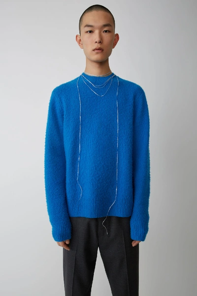 Acne Studios Crewneck Sweater Blue