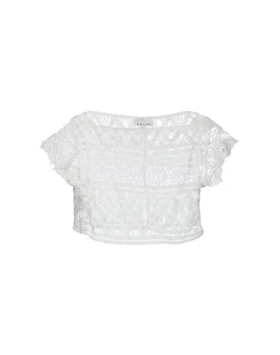 Miguelina Top In White