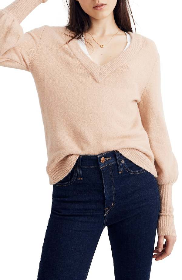madewell mushroom sweater