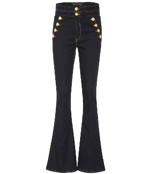 veronica beard button jeans