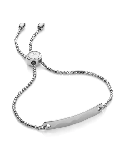 Monica Vinader Silver Havana Mini Chain Friendship Bracelet