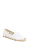 Soludos 'original Dali' Espadrille Slip-on In White Canvas