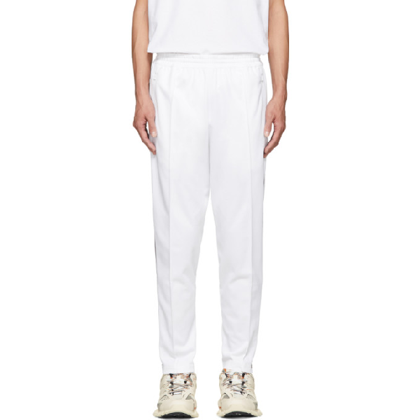 adidas beckenbauer track pants white