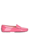 Tod's Loafers In Pink