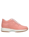 Hogan Sneakers In Salmon Pink