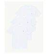 Allsaints Brace Tonic Pack Of Three Cotton-jersey T-shirts In White White Wh