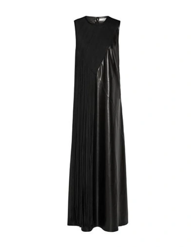 Victor Alfaro Long Dress In Black