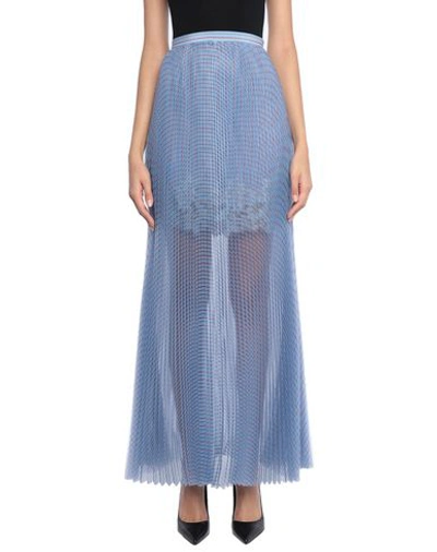 Ermanno Scervino Long Skirts In Blue