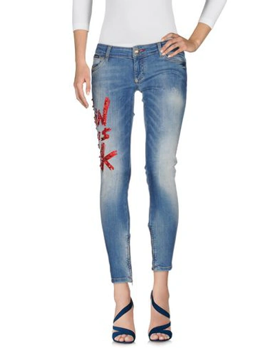 Philipp Plein Jeans In Blue