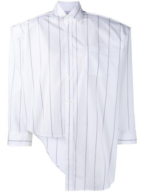 Vetements Oversized Pinstripe Shirt | ModeSens