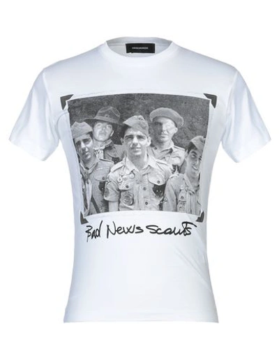 Dsquared2 T-shirt In White