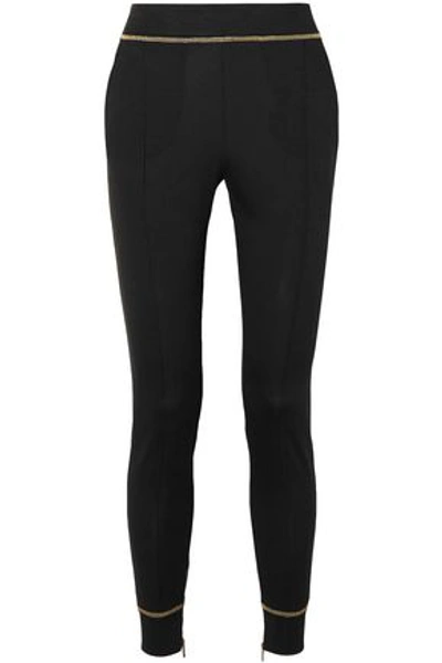 Tomas Maier Campus Jersey Track Trousers In Black