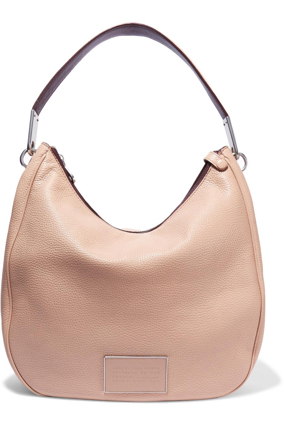 marc jacobs hobo leather bag