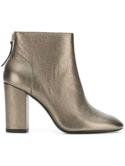 Ash Joy Ankle Boots In Stone