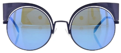 Fendi Eyeshine Sunglasses In Blue