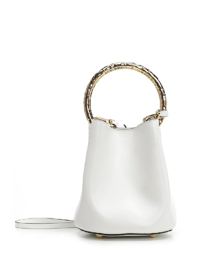 Marni Pannier Bucket Bag In White