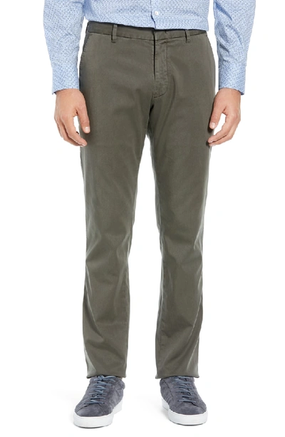 Zachary Prell Aster Straight Fit Pants In Olive