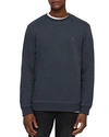 Allsaints Raven Sweatshirt In Merchant Ink Marl