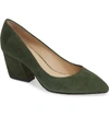 Winter Green Suede