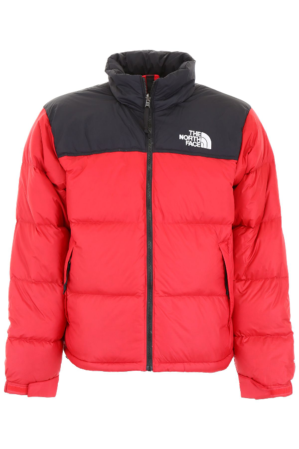 the north face red puffer