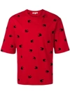 Mcq By Alexander Mcqueen Mcq Alexander Mcqueen Red Mini Swallow T-shirt