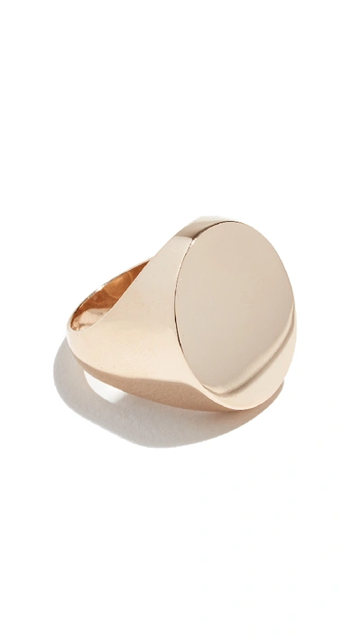 Ariel Gordon Jewelry 14k Royal Signet Ring In Yellow Gold